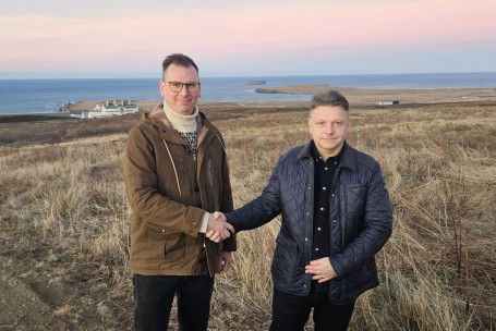 Bjrn Gslason og Bergr Bjarnason.